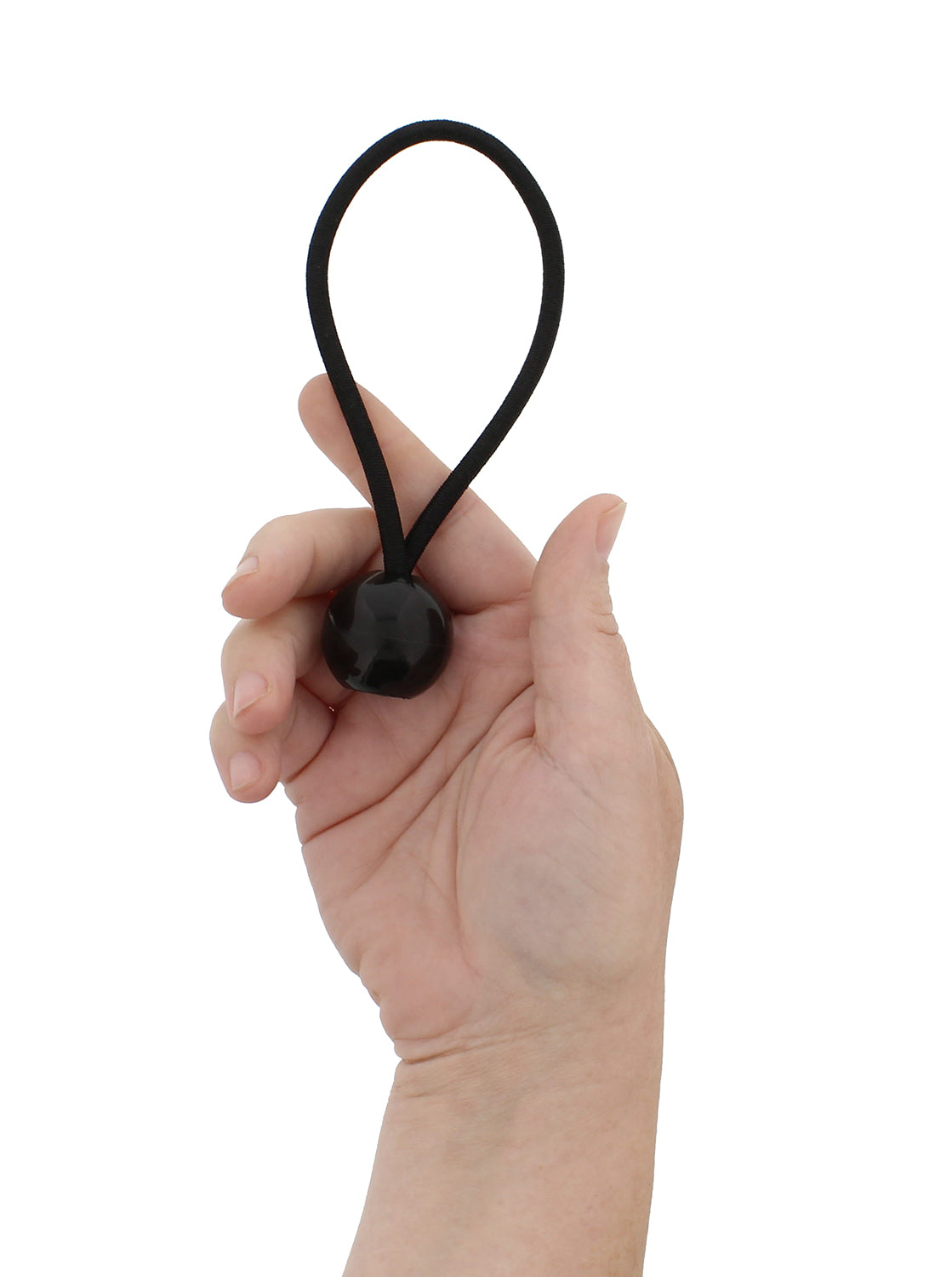 6” Inch Ball Bungee 25-Pack – Black Bungee Cords with Plastic Balls
