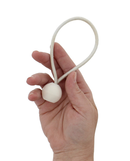 Ball Bungee Cord – 6” Inch White Bungee Cords with Balls, 100 Pack