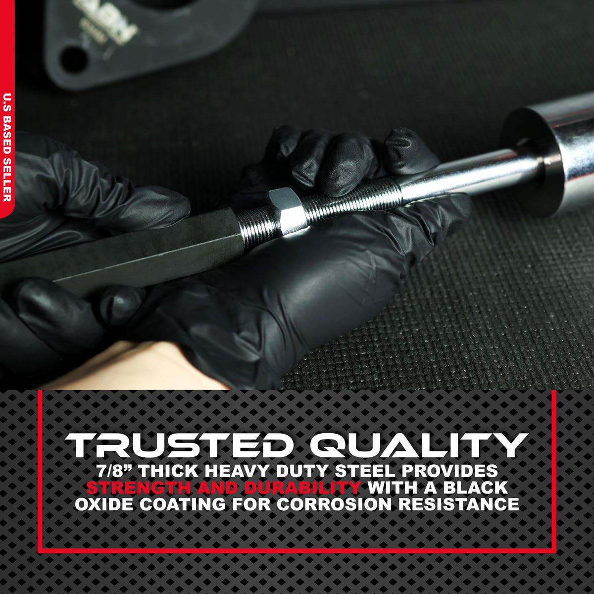 Slide Hammer Extension Handle - 17.5IN Slide Adapter Extension Bar