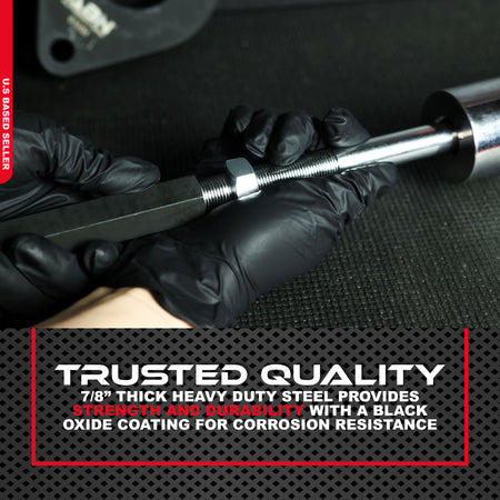 Slide Hammer Extension Handle - 17.5IN Slide Adapter Extension Bar