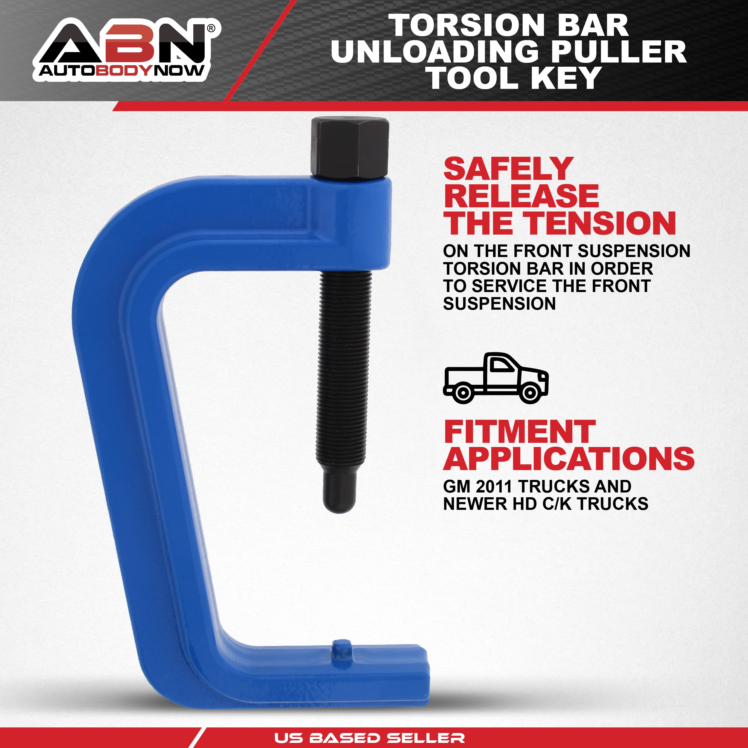 Torsion Bar Unloading Puller Tool Key for GM 2011 & Newer HD C/K Truck