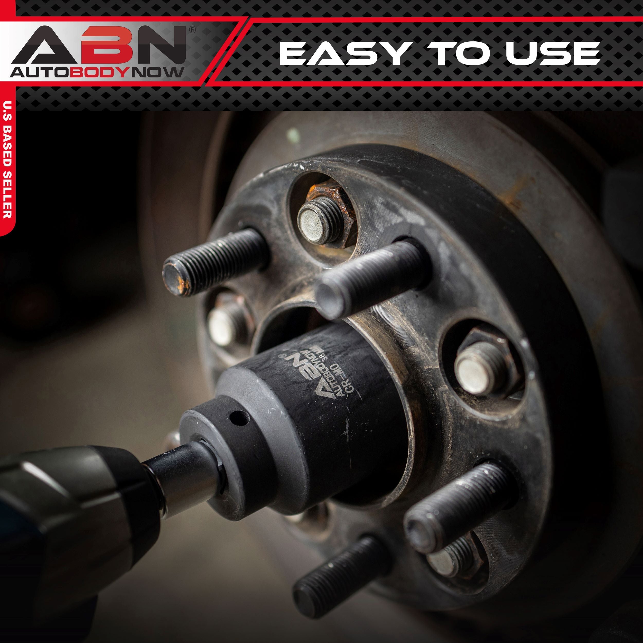 Axle Nut Socket – 38mm, 1/2" Inch Drive, 6 Point