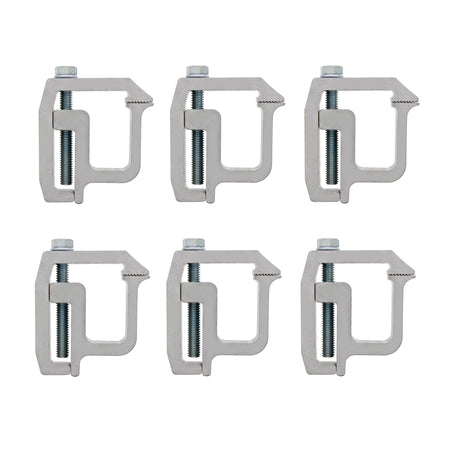 Truck Topper Clamps - 6 Pack Canopy and Truck Cap Mounting Clamps
