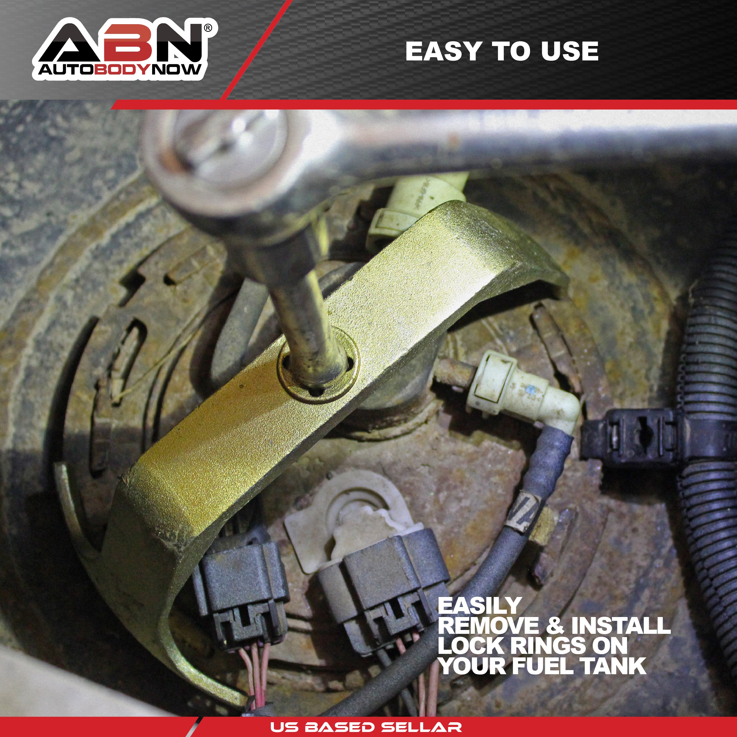 Universal Fuel Pump Removal Tool - Fuel Tank Lock Ring Tool ABN
