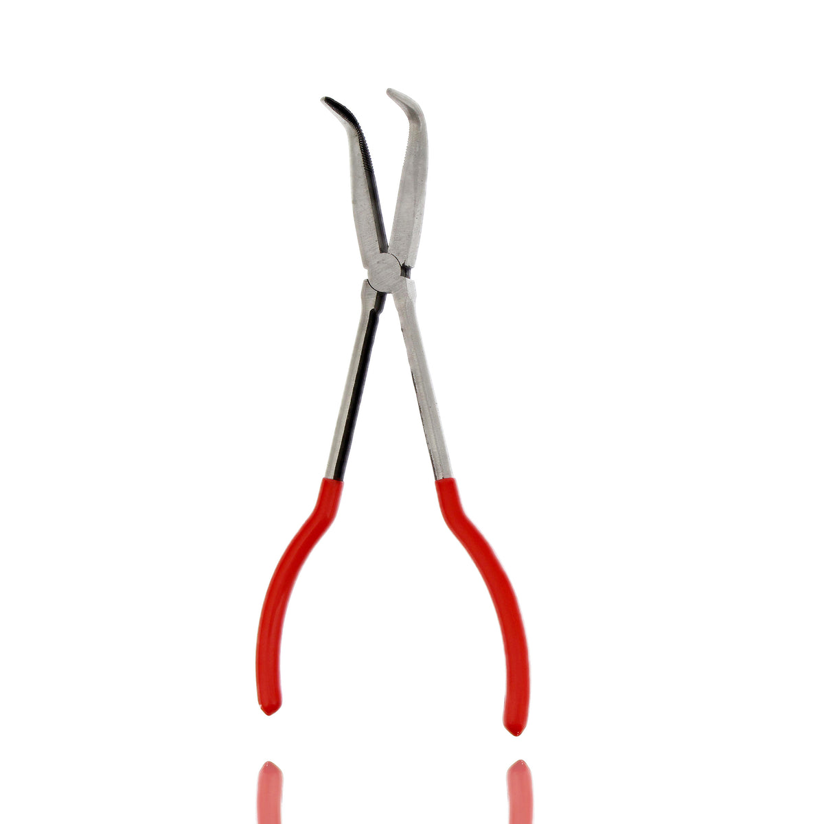 Long Reach 10 Inch 90-Degree Bent Nose Pliers