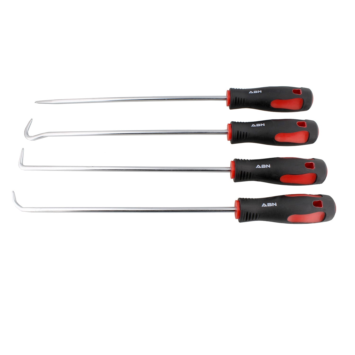 Hook and Pick Set – 4 Pc Metal Pick Tools 14” Inch Mechanic Pick Set