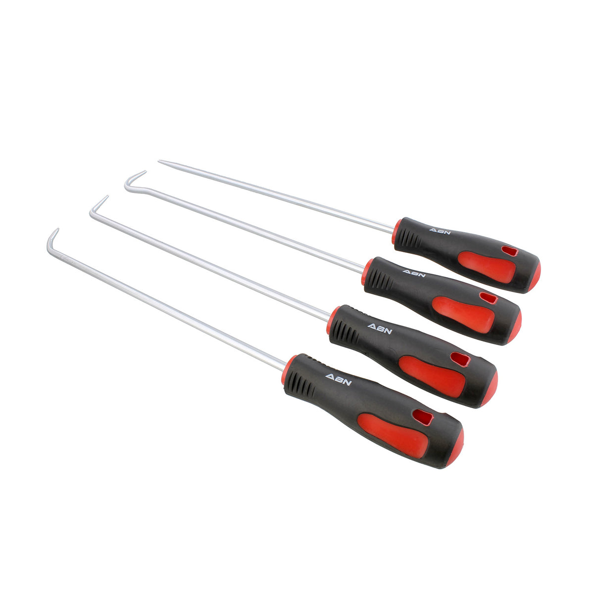 Hook and Pick Set – 4 Pc Metal Pick Tools 14” Inch Mechanic Pick Set