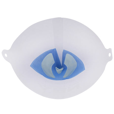Paint Strainer Mesh Funnel 190 Micron 50ct Disposable Blue Funnel
