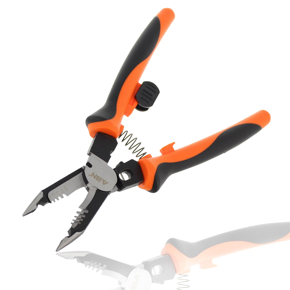 Needle Nose Pliers Set 8-Inch 1pk - Wire Stripper