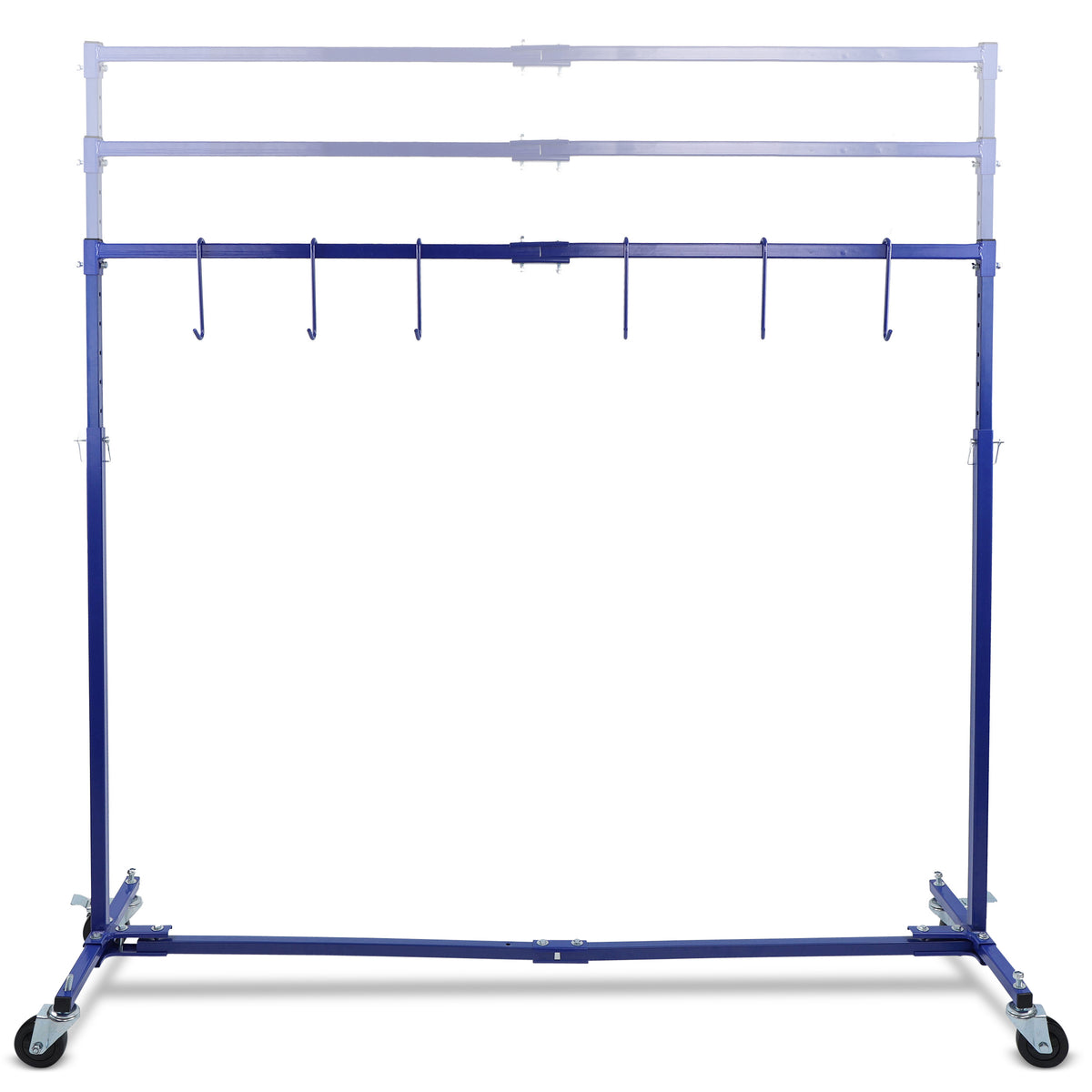 Adjustable 7 Foot Paint Hanger - Extendable 50-70-Inch Painting Rack