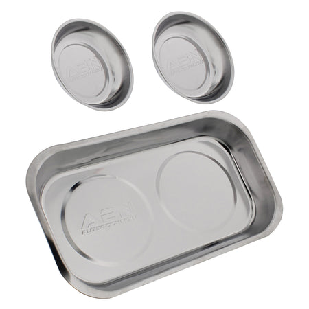 Magnetic Trays 3pk Magnetic Bowl Mechanic Metal Parts Tray for Screws