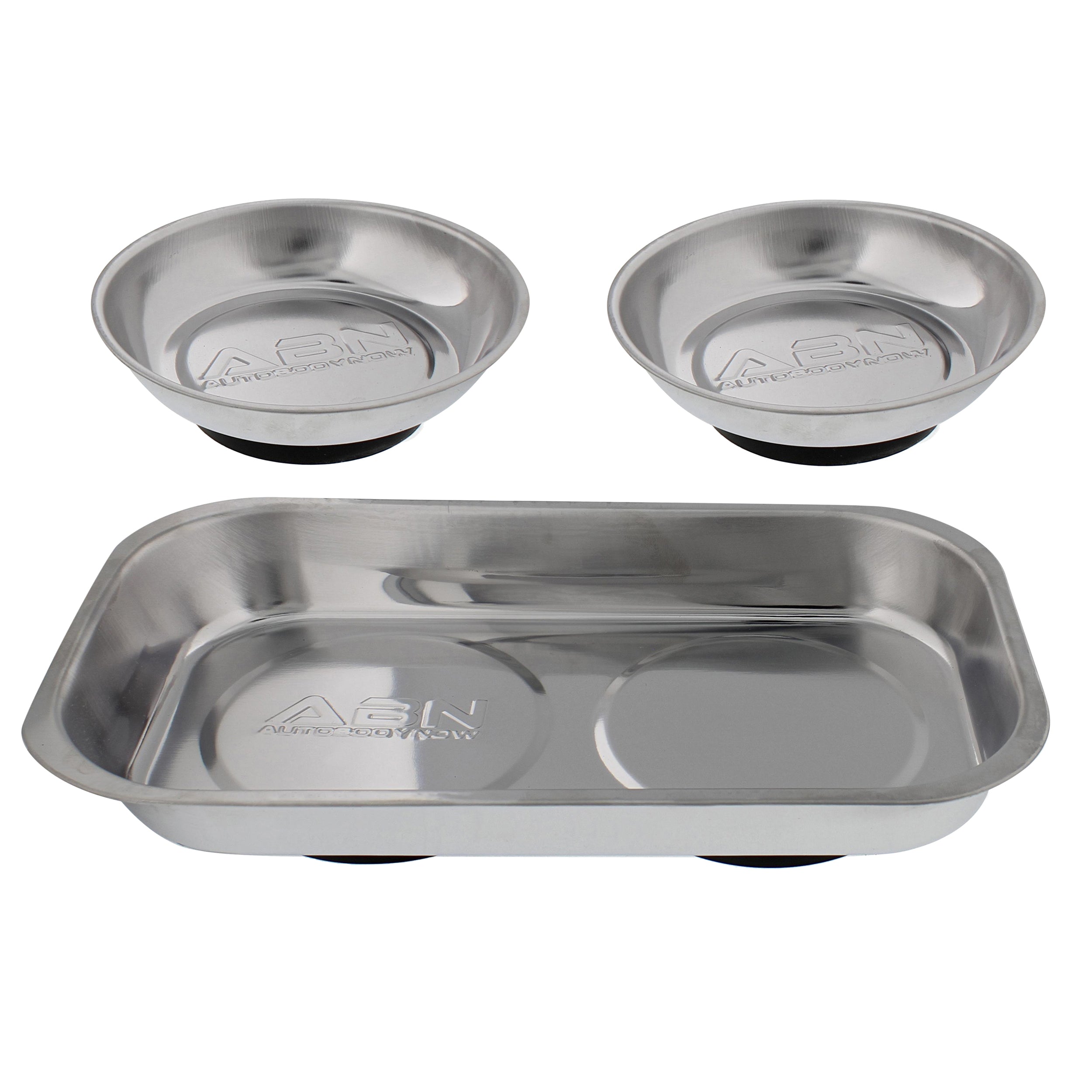Magnetic Trays 3pk Magnetic Bowl Mechanic Metal Parts Tray for Screws