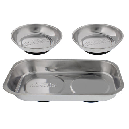 Magnetic Trays 3pk Magnetic Bowl Mechanic Metal Parts Tray for Screws