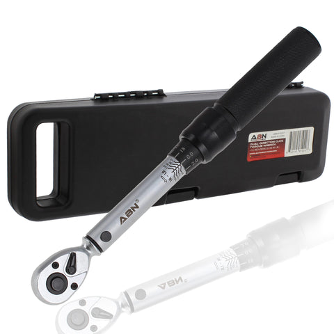 Dual Direction Click Torque Wrench 1/4 Drive 10-150 in/lb, 1.1-16.9 Nm