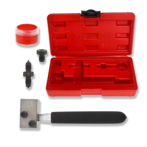 Handheld Double Flaring Tool - 3/16in Brake Line Flaring Tool Kit