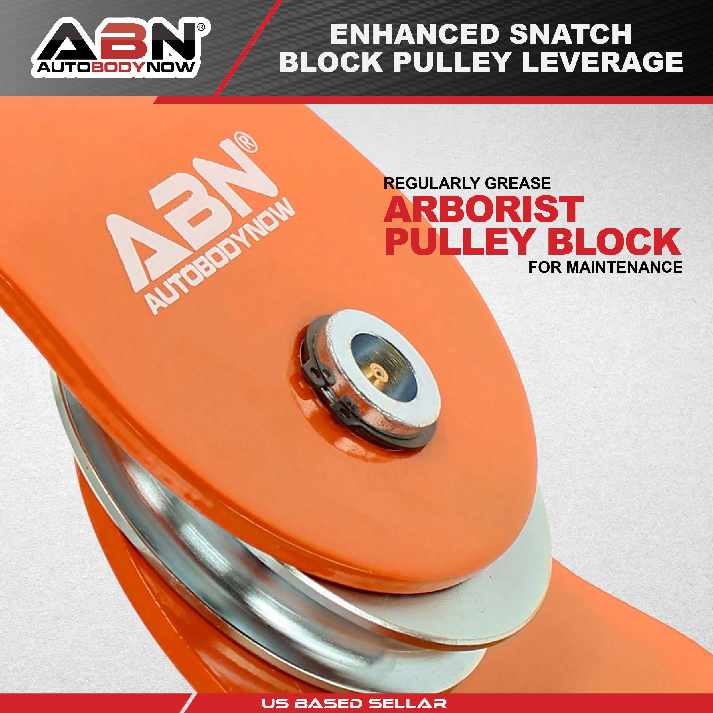 Cable Pulley Snatch Blocks for Winches - 22,000lbs Capacity 1pk Pulley