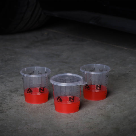 Automotive Paint Mixing Cups - 100pc 64oz Plastic Measuring Cups ABN 8