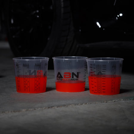 Automotive Paint Mixing Cups - 100pc 32oz Plastic Measuring Cups