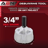 Bolt Deburring Tool - 0.5 to 1.4in Deburring Bit Drill Attachment