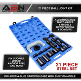 21 Piece Ball Joint Kit - Automotive Ball Joint Press Set with Case