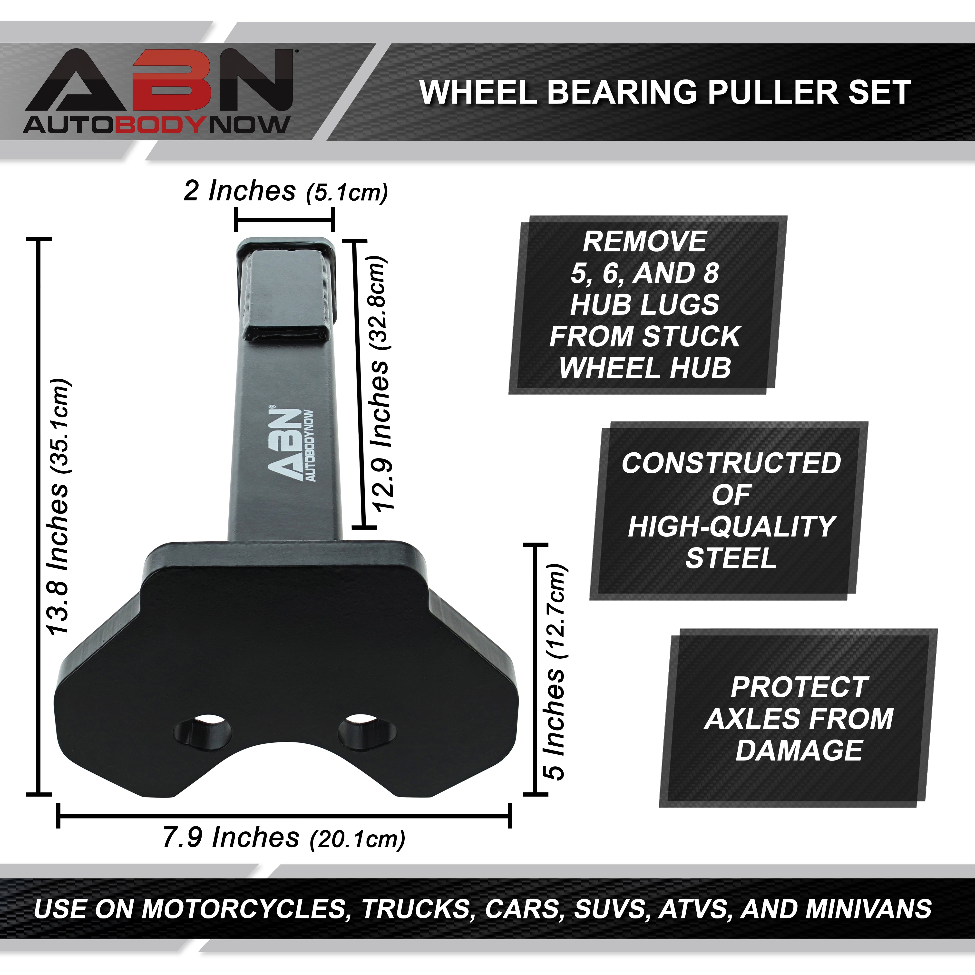 Wheel Bearing Removal Tool - Hub Removal Tool as All Axle Puller Tool