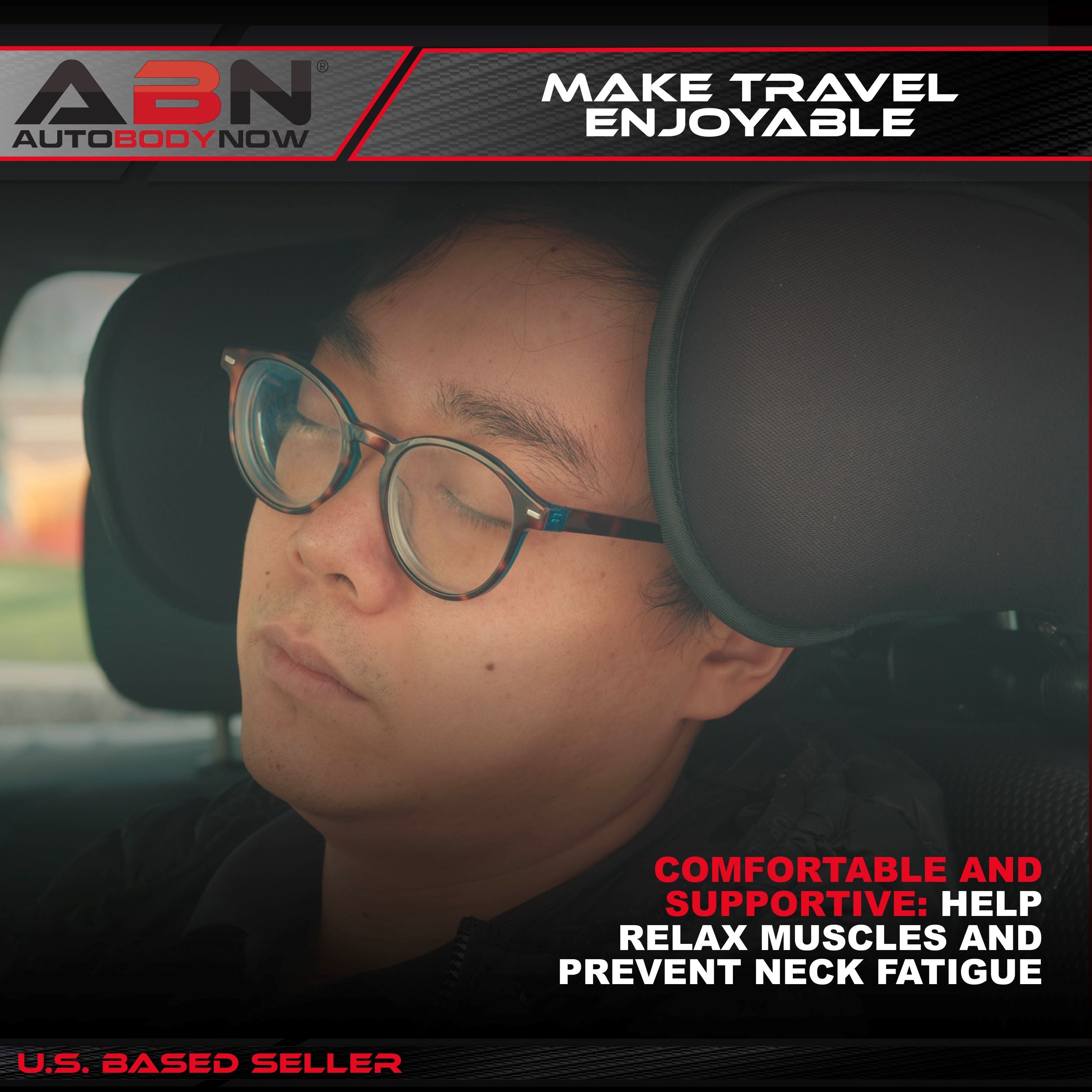 Car Headrest Pillow - Car Seat Head Support for Gaming Chair Pillow