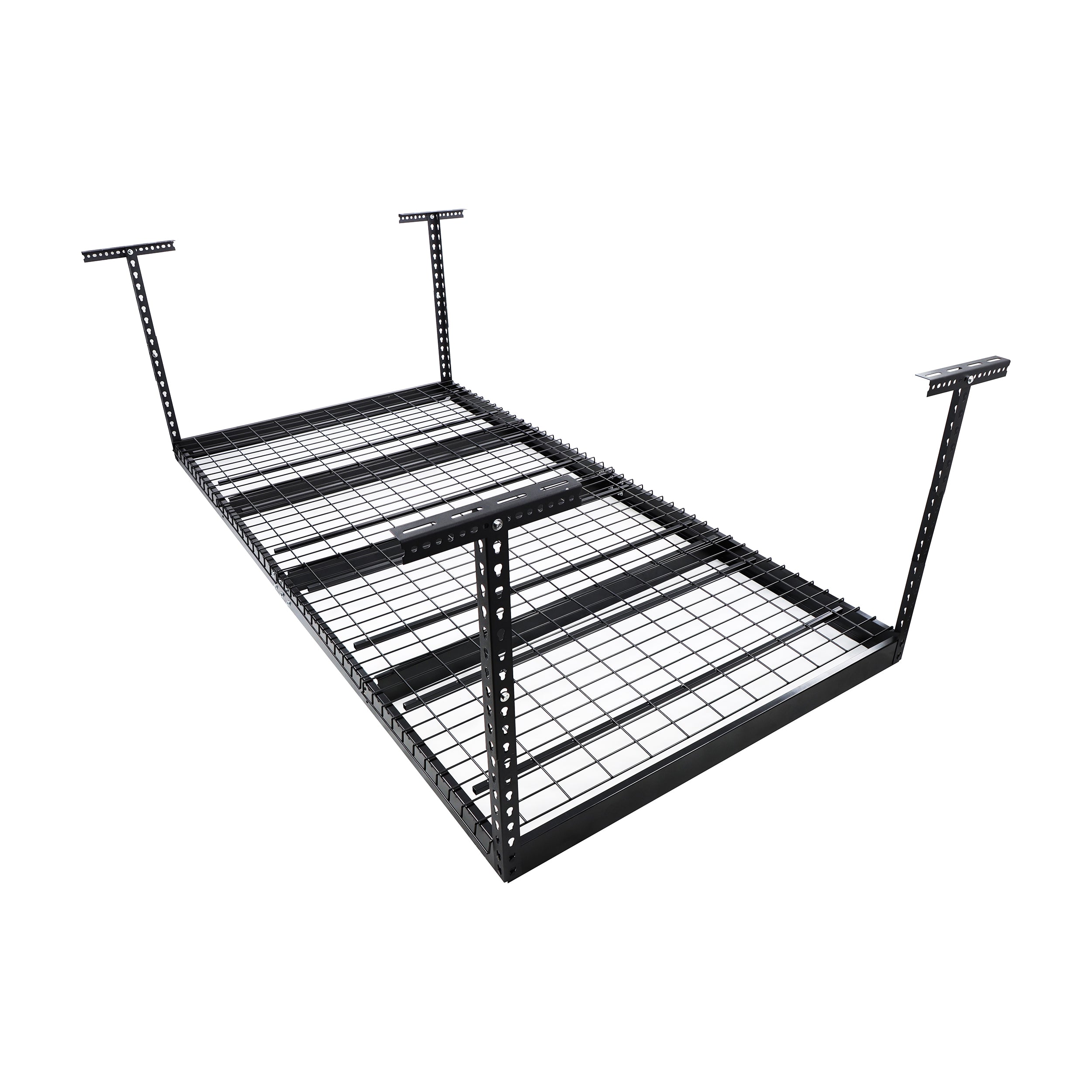 Garage Shelving Ceiling Mounted Storage Racks - 4x8ft Garage Storage