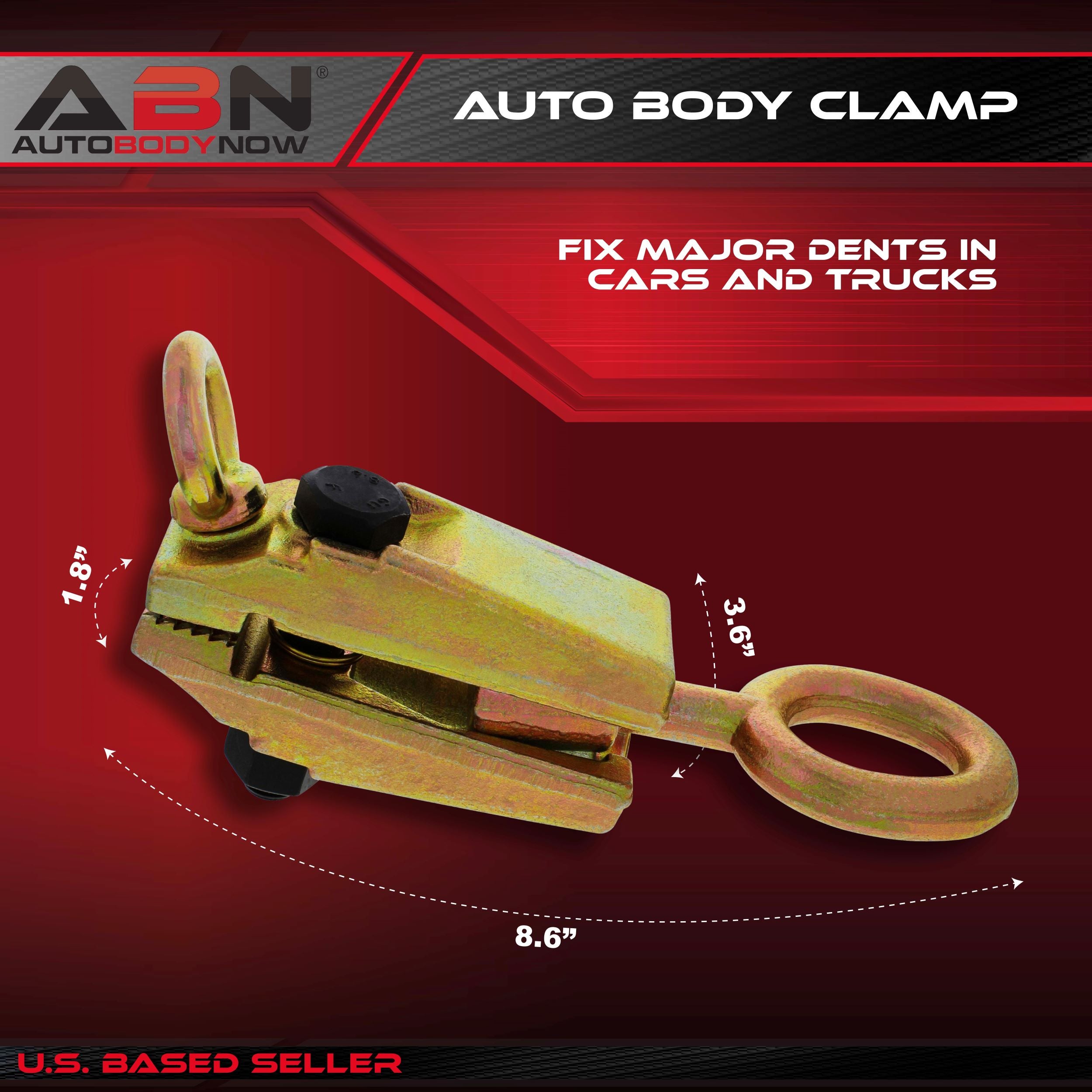 Auto Body Clamp - 5T Collision Repair Small Mouth Body Pull Clamp