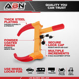 Utility Trailer Wheel Lock - 7 to 11in Universal Security Tire Lock