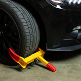 Utility Trailer Wheel Lock - 7 to 11in Universal Security Tire Lock