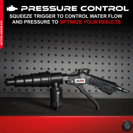 Radiator Flush Kit Gun with Quick Connect for Automotive Coolant Flush