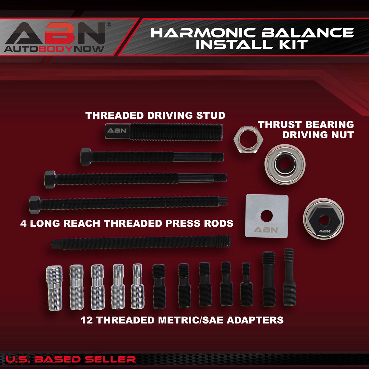 Harmonic Balancer Installer Set, Master Harmonic Balancer Install Tool