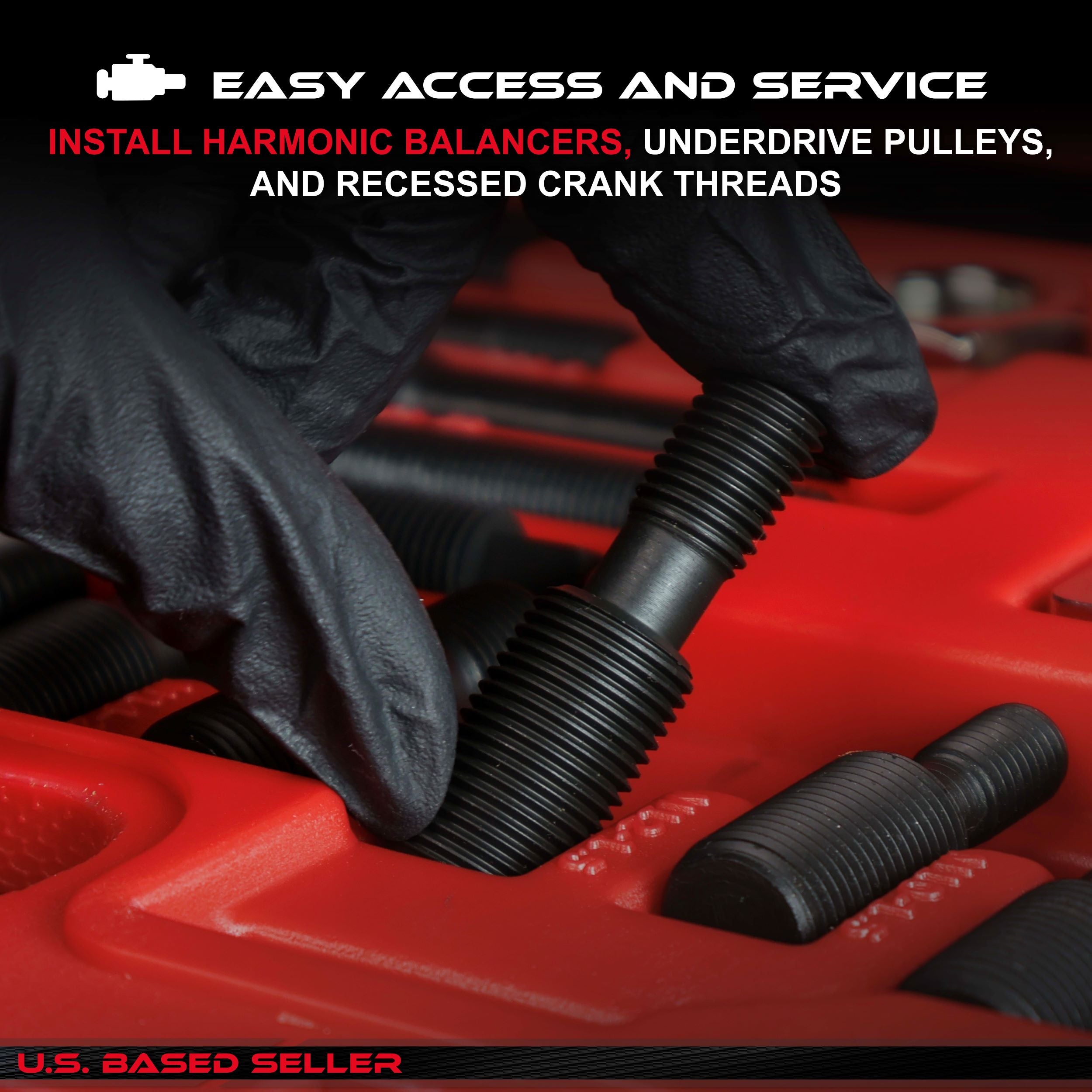 Harmonic Balancer Installer Set, Master Harmonic Balancer Install Tool
