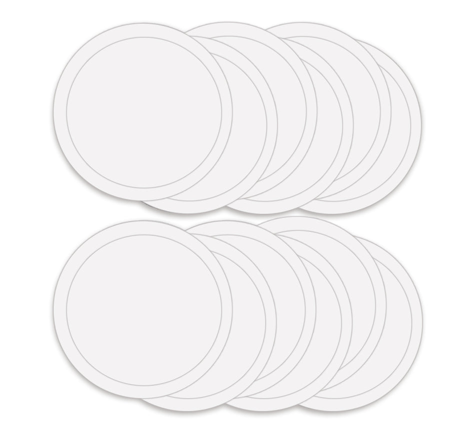 Plastic Lids for Paint Mixing Cups 32oz - 12pk Epoxy Mixing Cup Lids