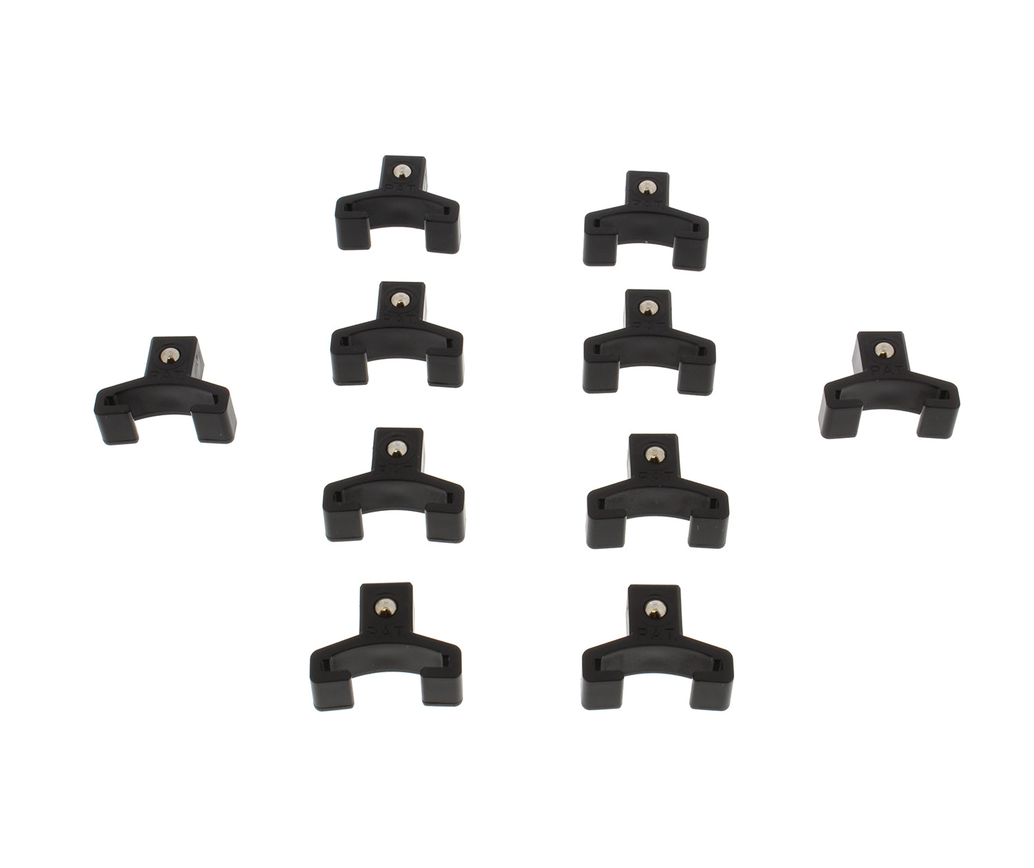 3/8" Inch Drive Replacement Socket Clip 10-Pack for Aluminum Rail
