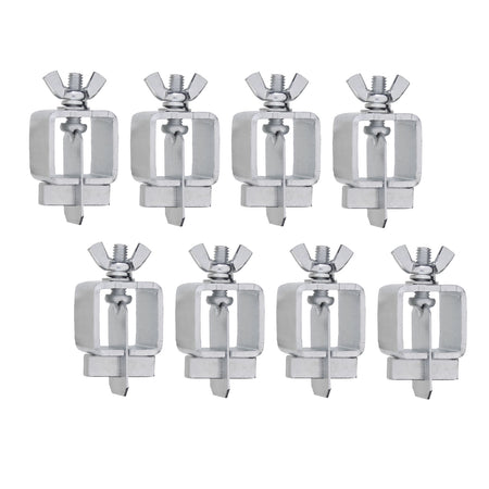 Butt Welding Clamps, 8pk - Auto Body Panel Clamps for Edge Welding
