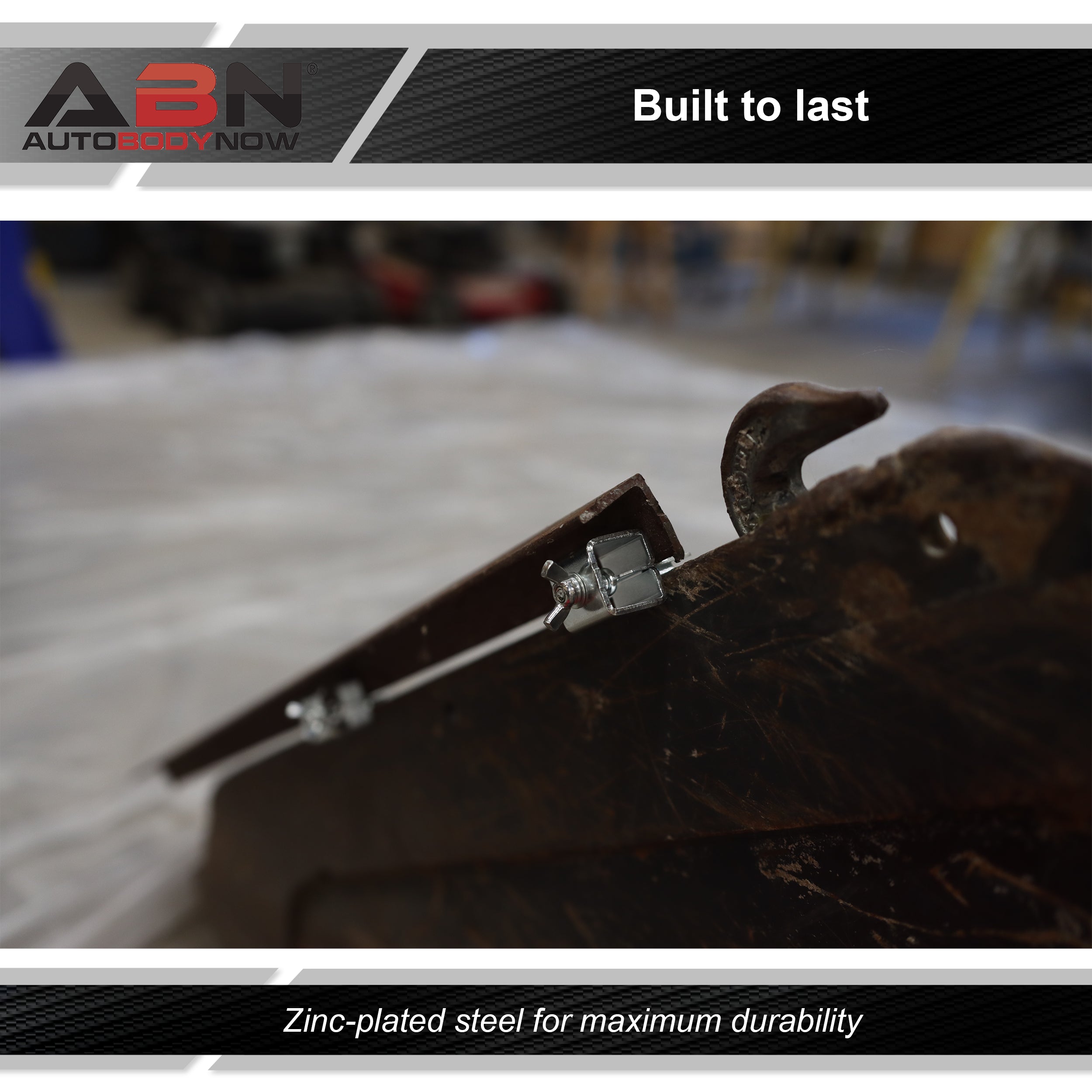 Butt Welding Clamps, 8pk - Auto Body Panel Clamps for Edge Welding