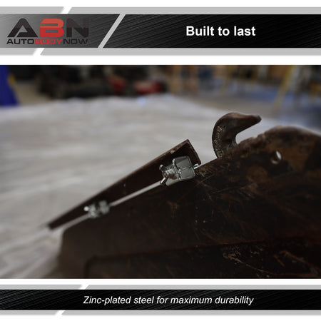 Butt Welding Clamps, 8pk - Auto Body Panel Clamps for Edge Welding