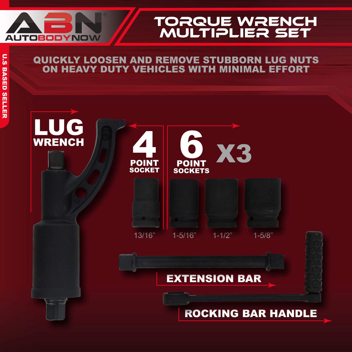 Torque Multiplier Wrench – Torque Multiplier 1 IN Drive Lug Nut Wrench