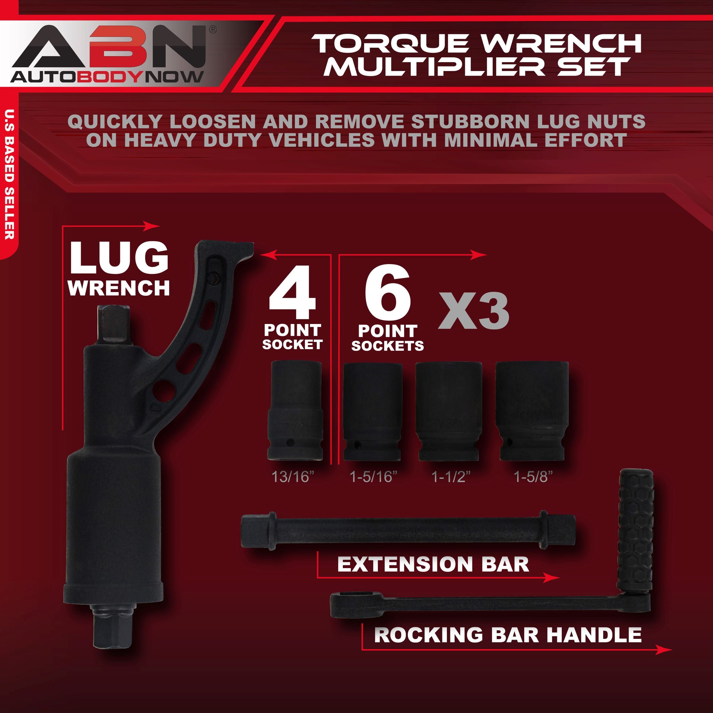 Torque Multiplier Wrench – Torque Multiplier 1 IN Drive Lug Nut Wrench