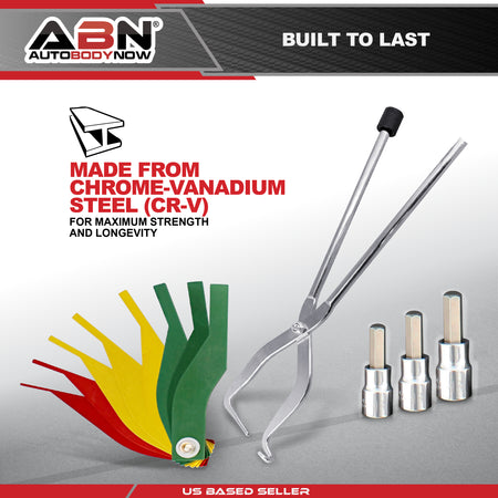 Brake Tools 15pc Brake Kit with Brake Caliper Tool & Brake Drum Puller