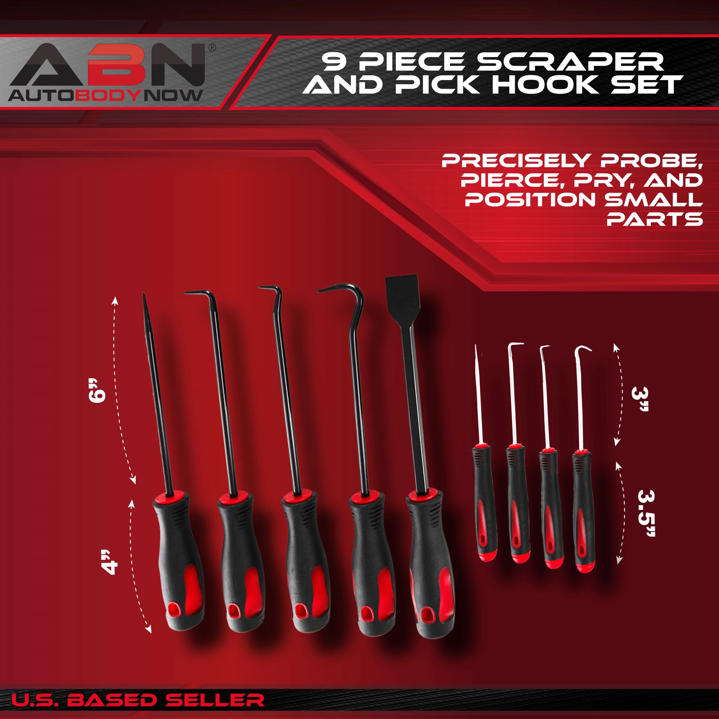 Scraper, Hook, and Pick 9-Piece Set