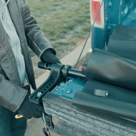 Pickup Truck Bed Cargo Unloader Mat 2,000 lbs Capacity Tool