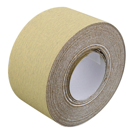 Adhesive 220-Grit Aluminum Oxide Sandpaper Roll 2-3/4” Inch x 20 Yards