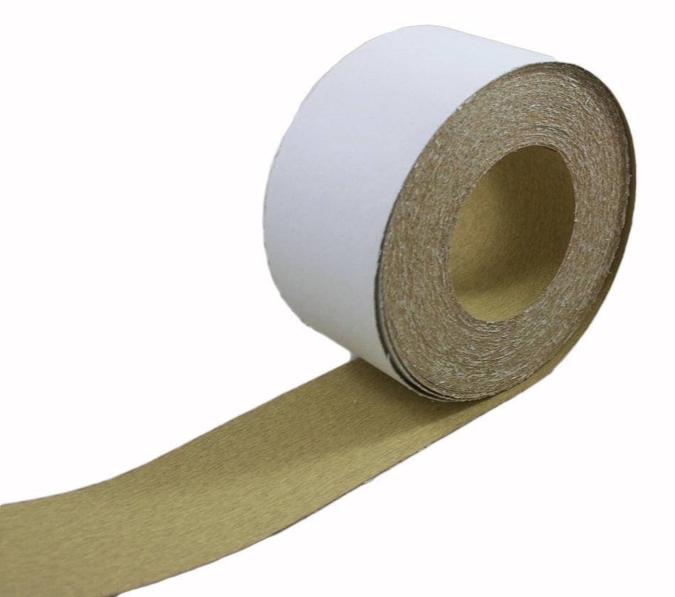 Adhesive Aluminum Oxide Sandpaper Roll 2-3/4” Inch x 20 Yards