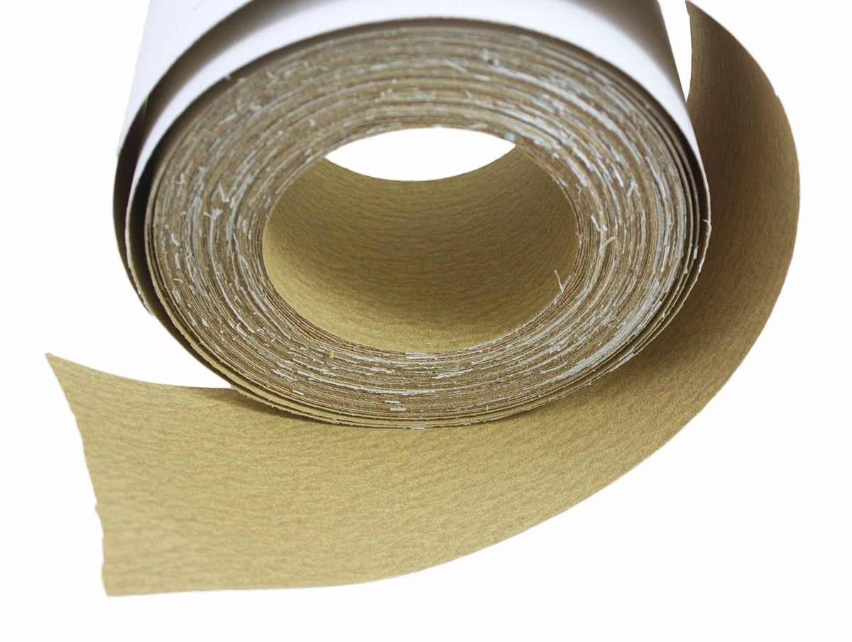 Adhesive Aluminum Oxide Sandpaper Roll 2-3/4” Inch x 20 Yards