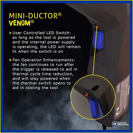 The Original Mini-Ductor Venom Handheld Induction Heater
