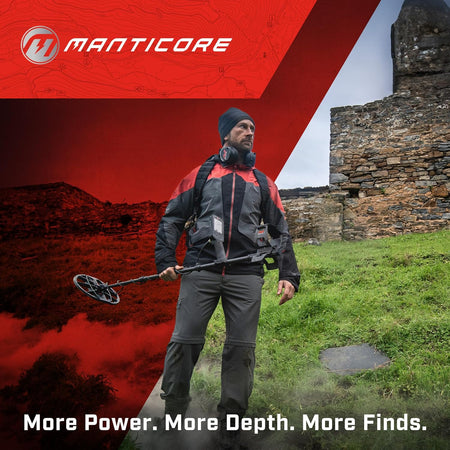 MANTICORE High-Power Multi-IQ+ Waterproof Metal Detector Advanced