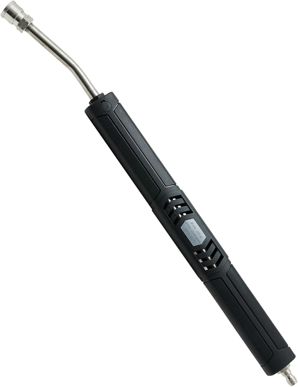 Pressure Washer 20” Extension Wand, Angled Black Vented Lance, 1/4”