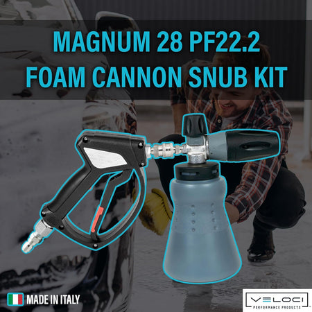 MTM Hydro Wide Mouth PF22 Foam Cannon and SGS28 Trigger Kit for Pressure Washer